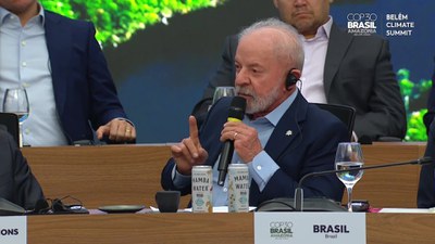 Cover of video: 11.06.2025 (Belém - PA) Closing speech by President Lula at the Tropical Forests Forever Facility (TFFF)