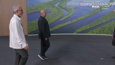 Cover of video: 11.06.2025 (Belém - PA) President Lula receives the Vice-President of Yemen, Brigadier General Tareq Saleh