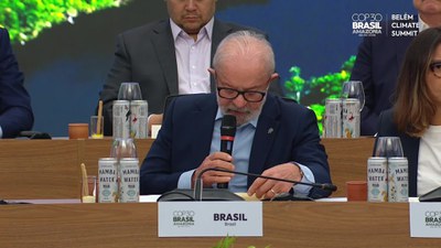 Cover of video: 11.06.2025 (Belém - PA) Speech by President Lula at the Tropical Forests Forever Facility (TFFF)