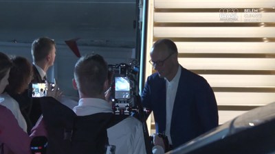 Cover of video: 11.07.2025 (Belém - PA) Arrival in Brazil of the Chancellor of Germany, Friedrich Merz