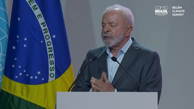 Capa do vídeo: 10.11.2025 (Belém - PA) Lula participa da cerimônia de abertura da COP30