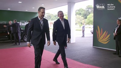 Capa do vídeo: 06.11.2025 (Belém - PA) Presidente Lula recebe o Presidente da Letônia, Edgars Rinkēvičs