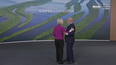 Capa do vídeo: 06.11.2025 (Belém - PA) Presidente Lula recebe a Presidente da Comissão Europeia, Ursula von der Leyen