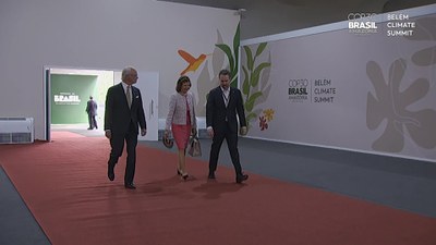 Capa do vídeo: 06.11.2025 (Belém - PA) Presidente Lula recebe o Rei Carl XVI e Rainha Silvia, da Suécia